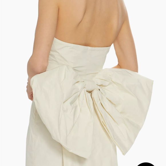 Rotate Birger Christensen
Taft Plissé Bow Minidress - Picture 6 of 8